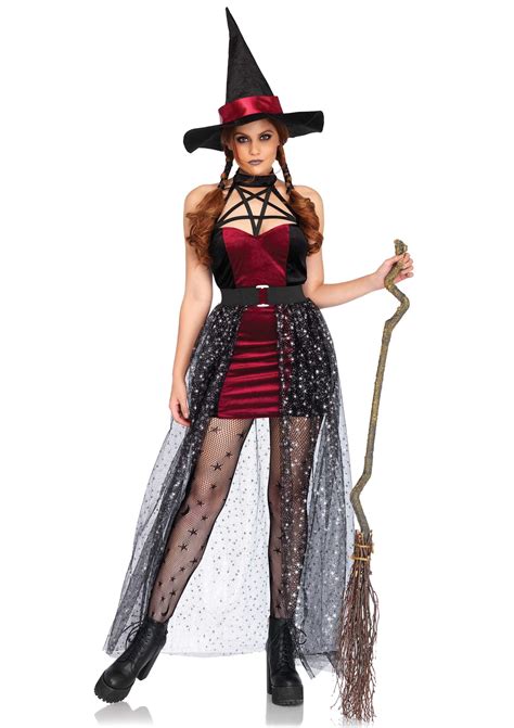 Halloween witch attire